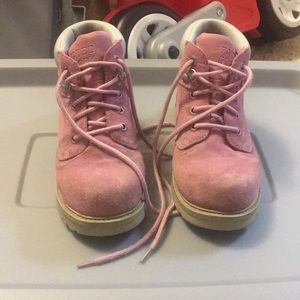 Faded glory pink hiking boots